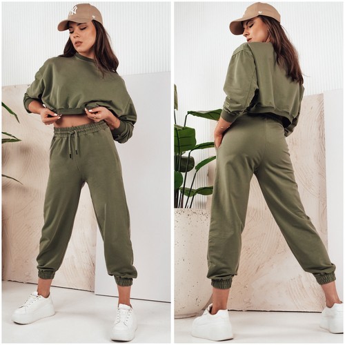 Damen set kurz sweatshirt - damen-set, lang